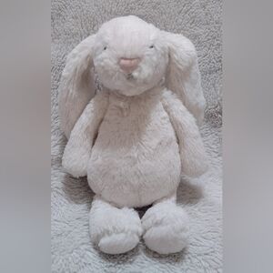 Jellycat Bashful Bunny Small 7" Cream Plush Rabbit Mini Stuffed Soft Toy Cream
